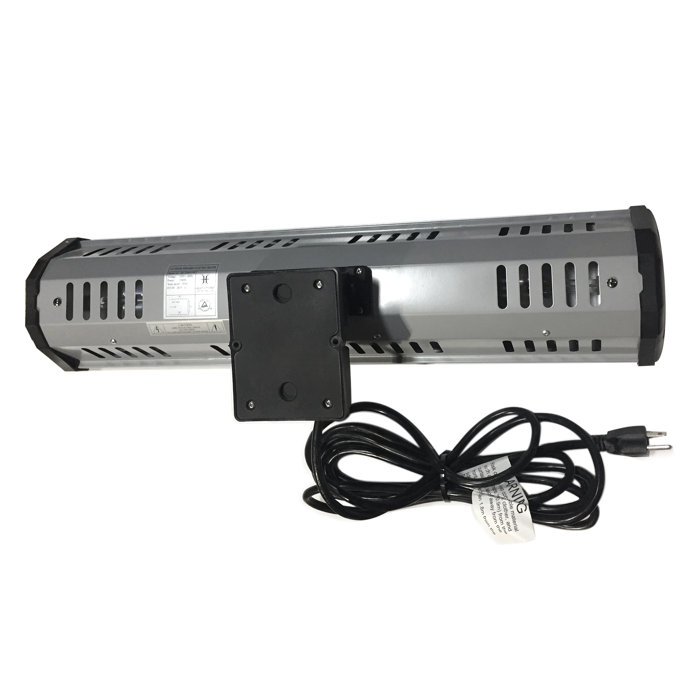 Heat Storm Tradesman Outdoor 1500 Watt Electric Mounted Patio Heater